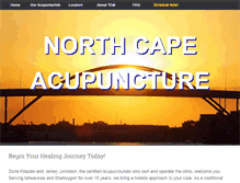 Tablet Screenshot of northcapeacupuncture.net